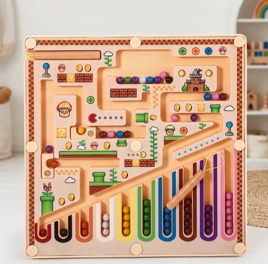 Magnetic Maze Concentration & Logique Montessori dès 3 ans