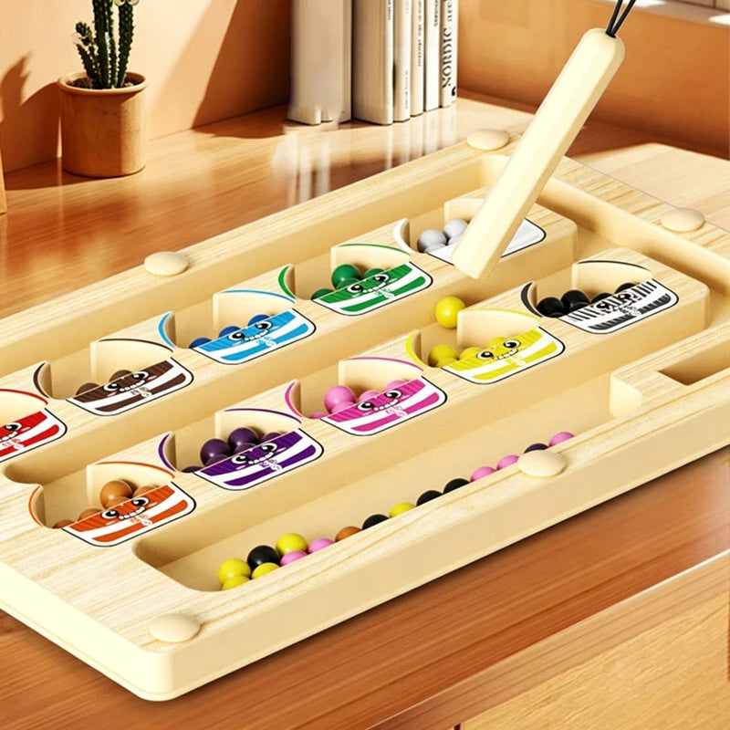 Labyrinthe Magnétique Montessori – Éveil & Concentration 3-6 ans